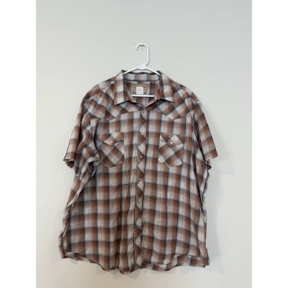 Men's Wrangler Plaid But Not Plus Size 3XL